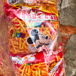 Bịch 50 Gói Bimbim Tăm Đậu Hà Lan Siêu Hot Tuổi Thơ Ăn Cùng Pon Pon