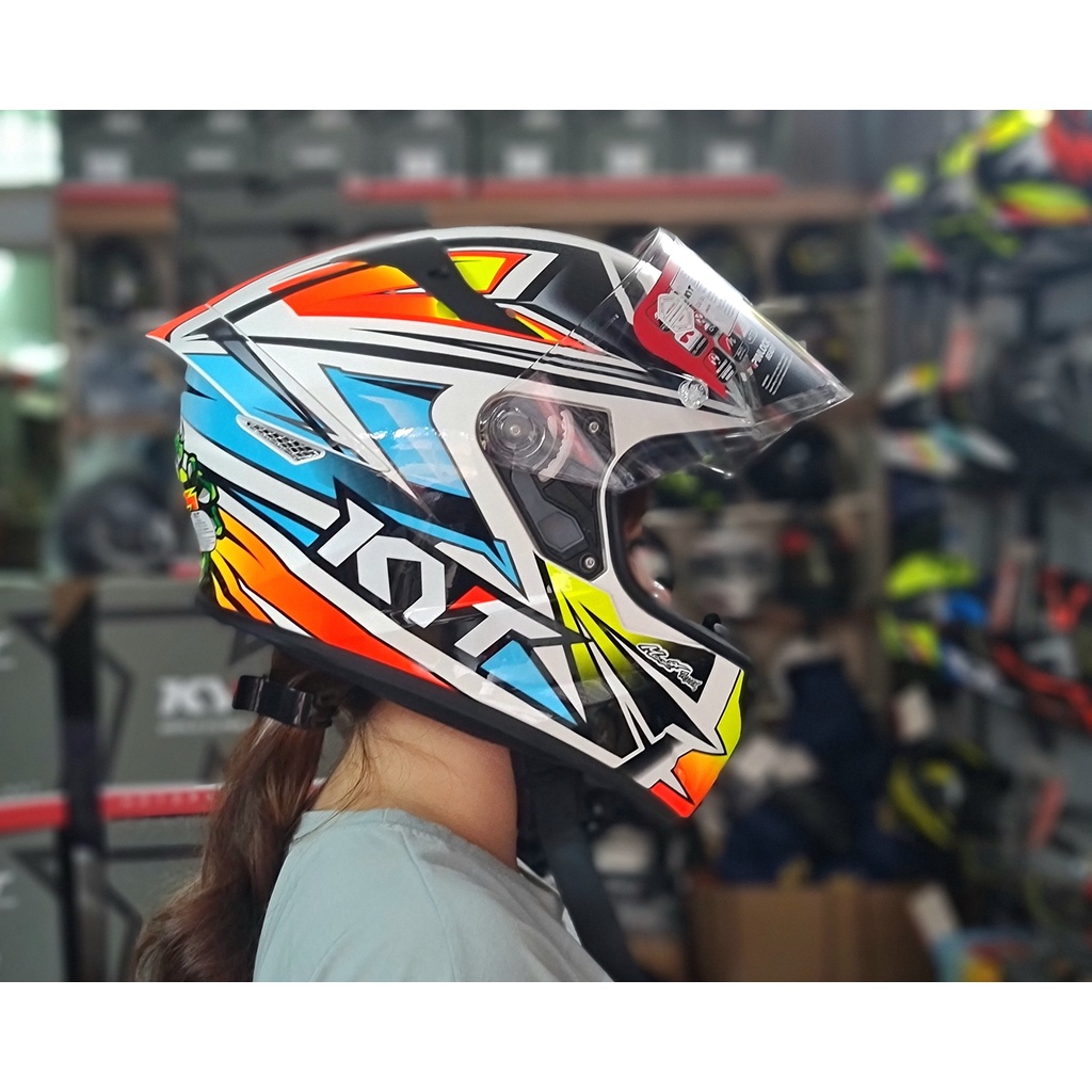 Nón bảo hiểm Fullface KYT TT tem Kasma chính hãng