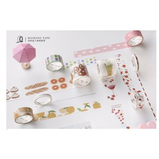 Set 8 cuộn washi cute WS002