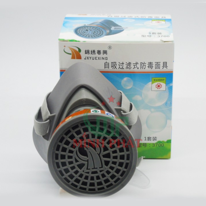 Mặt Nạ Chống Độc Than Hoạt Tính, Phun Thuốc Trừ Sâu , Chống Khói Độc Minh Phát 3700