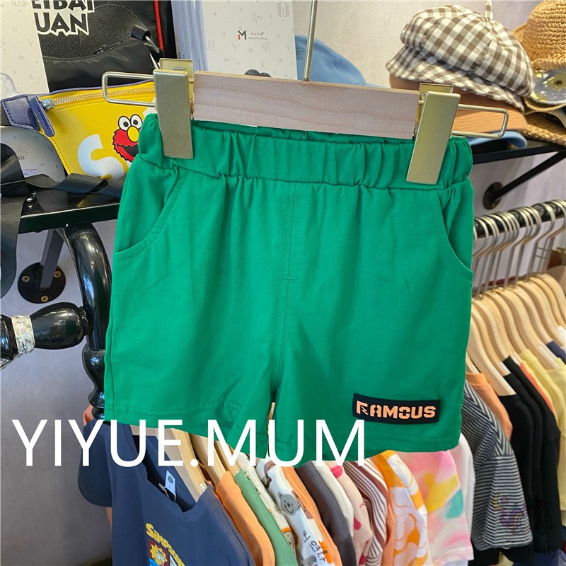 Bộ Áo Sát Nách In Hình Dưa Hấu + Quần Short Phong Cách Hàn Quốc Cho Bé Trai