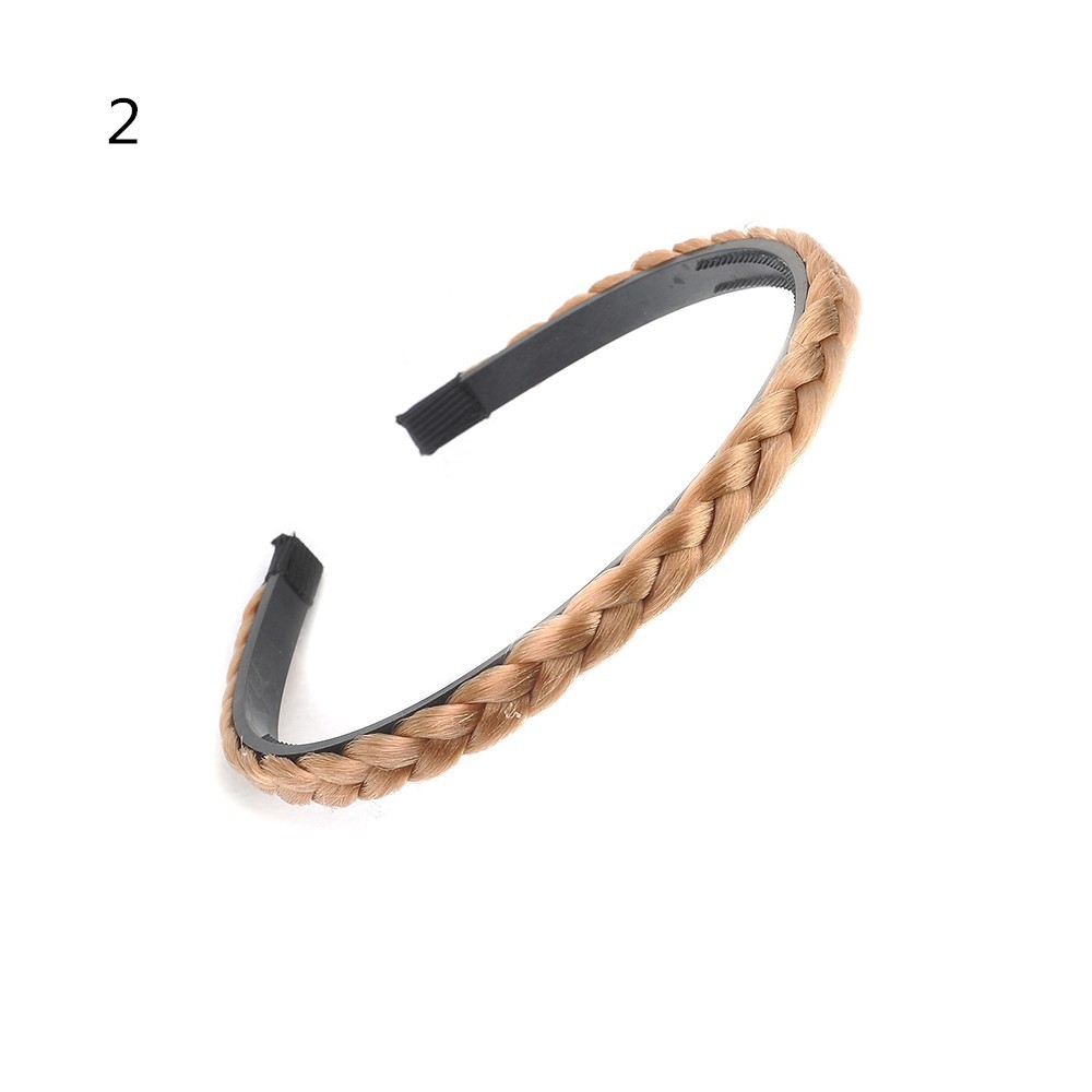 Băng đô kiểu tóc bím nhiều màu sắc đầy cá tính