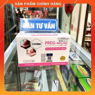 Preg-mom bào tử lợi khuẩn cho mẹ và bé