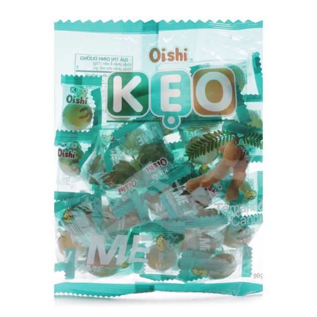 Lẻ 10 vị kẹo Oishi gói 90gr trọn vị theo yêu cầu