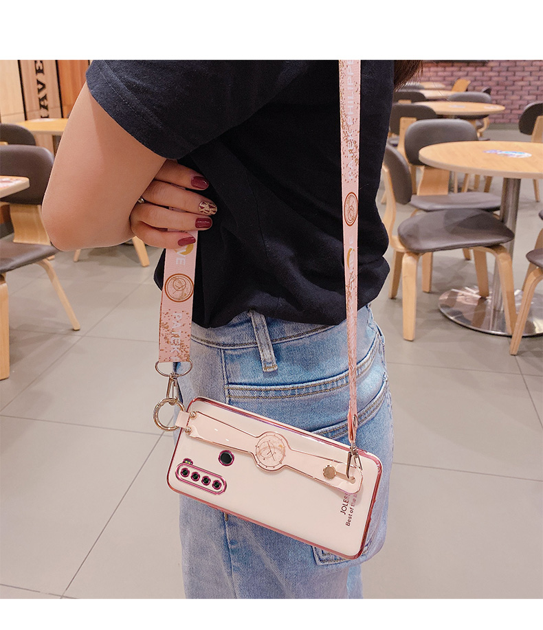 Ốp điện thoại có vòng đeo tay + dây cho Xiaomi Redmi Note 8 7 5 Pro Redmi 8A 7 7A 8 5 Plus Mi 8 SE 8 Lite CC9e CC9 Pro