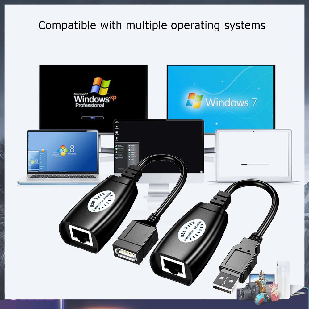 Cáp nối dài tín hiệu mạng LAN HW-RJ11 USB đến RJ45