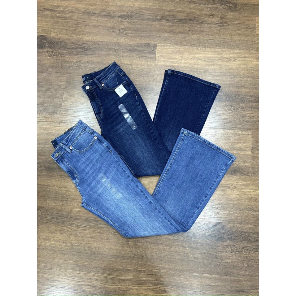 Quần bò nữ Quần jeans denim ống loe G/A/P QH14