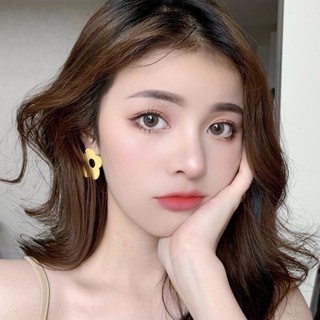 Kính áp tròng UZA BROWN - TONE CAM ĐÀO BABY