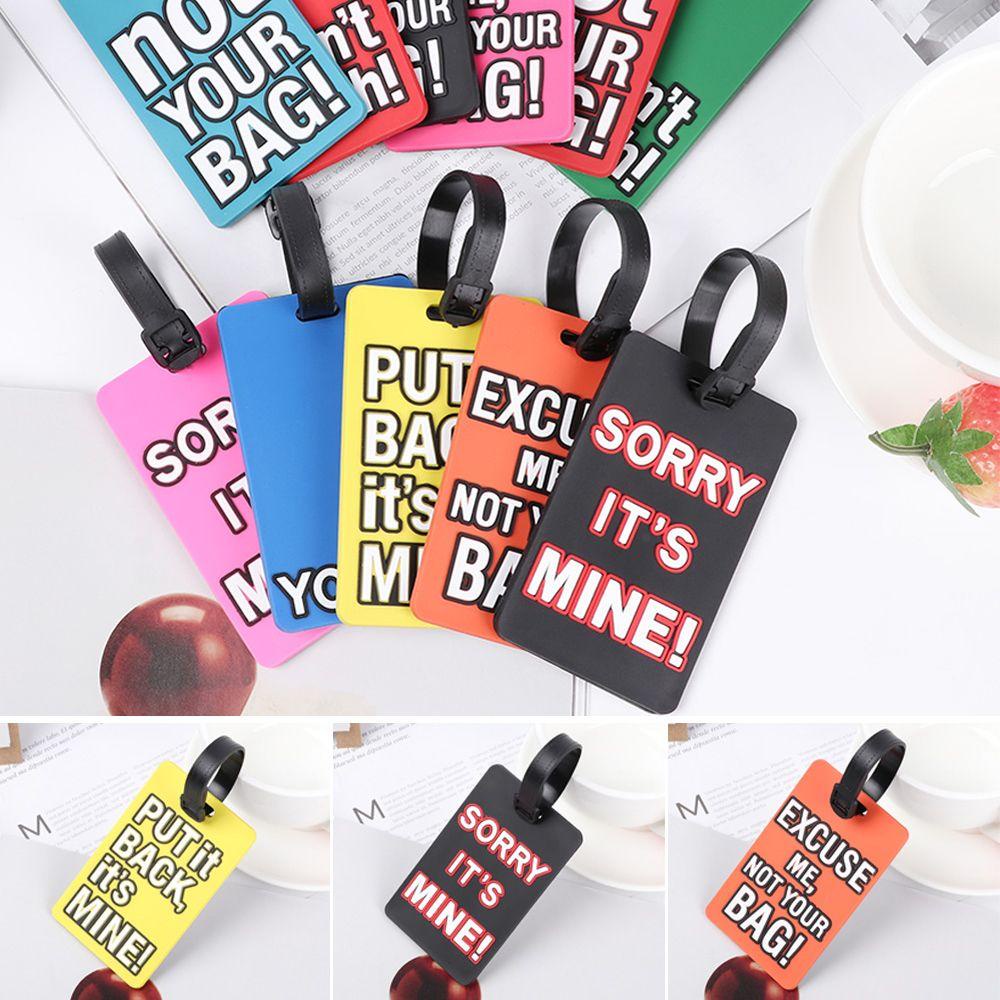 Thẻ Treo Hành Lý In Chữ Sáng Tạo Thời Trang Cho Nam Và Nữ