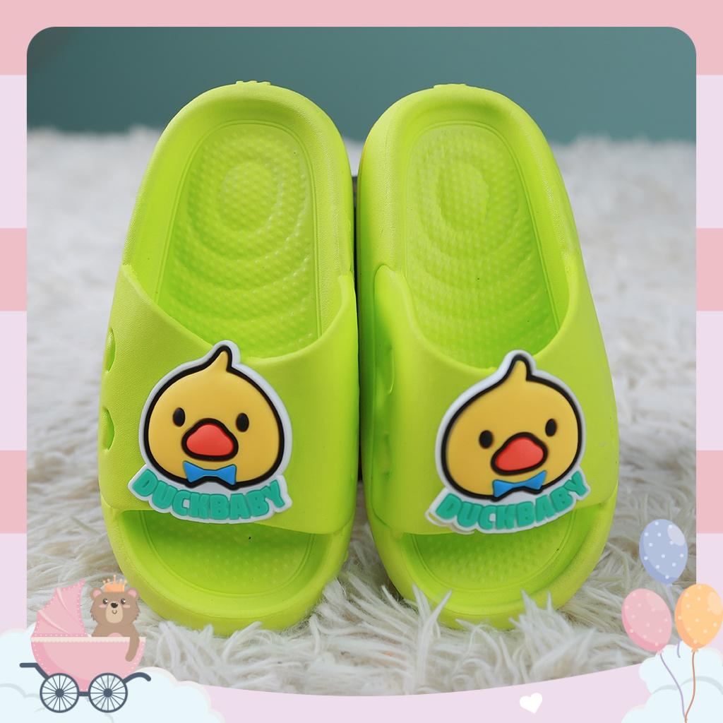 Dép Cho Bé Trai Bé Gái Hình Vịt Đáng Yêu Phù Hợp Trẻ 2=>14 Tuổi