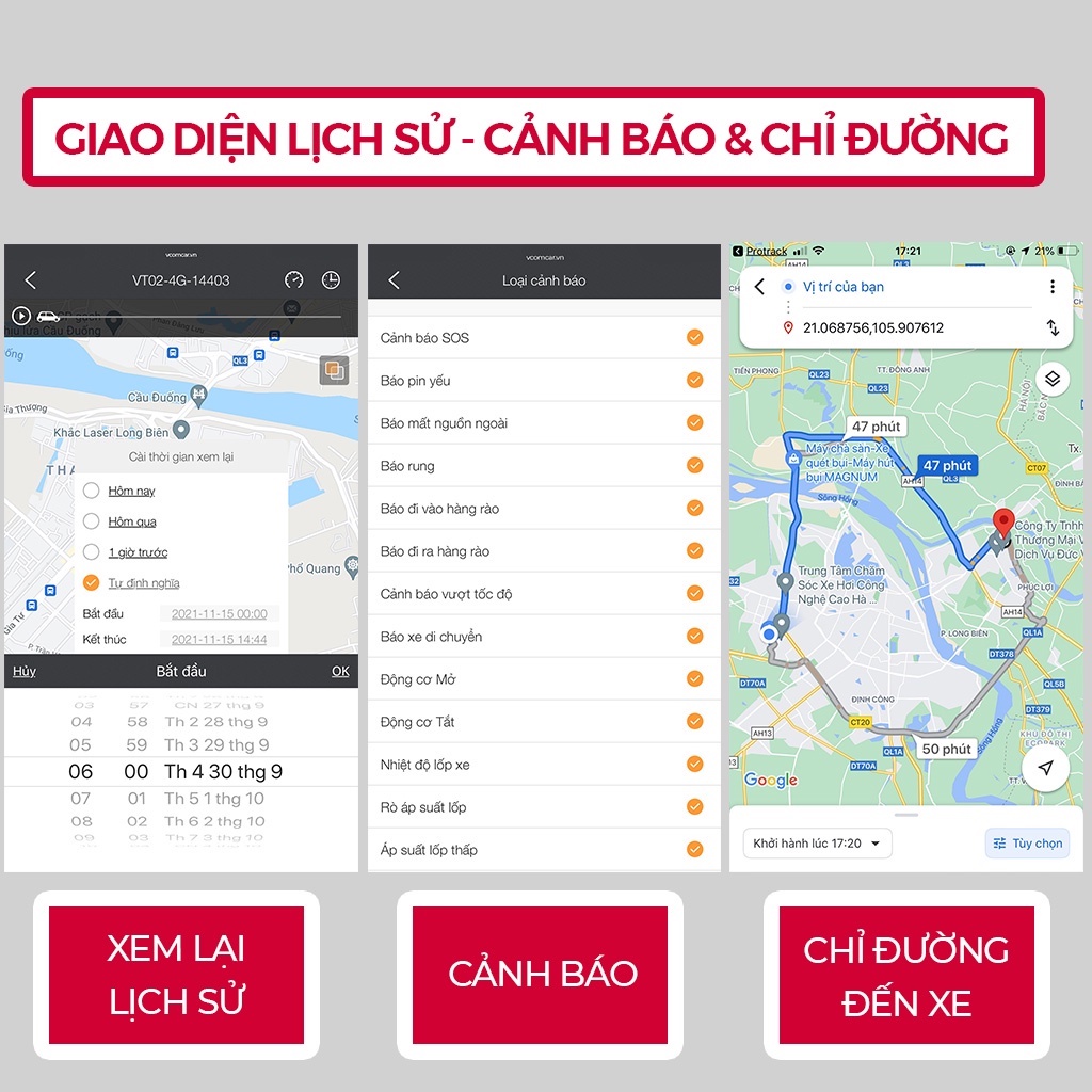 Định vị không dây  quản lý, giám sát xe máy ô tô