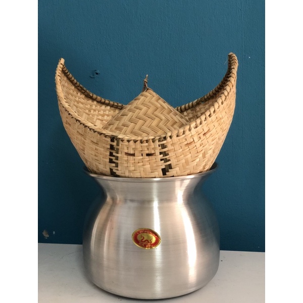 CHÕ XÔI KÈM NẮP CHÓP TRE