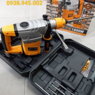 MÁY KHOAN ĐỤC INGCO 1800W 3 CHẾ ĐỘ MODEL: RH18008