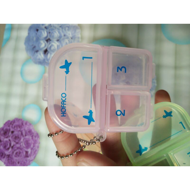 Hộp đựng thuốc, hộp chia thuốc 3 ngăn HOFACO HPG207
