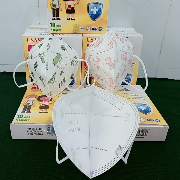 Khẩu trang em bé USASEN N95 - Hộp 10 cái