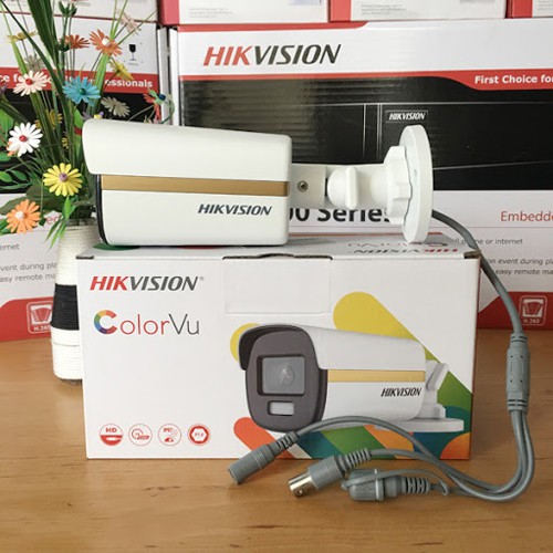 Máy ghi hình giám sát Camera HDTVI ColorVu 2MP HIKVISION DS-2CE12DF3T-FS - Hàng chính hãng