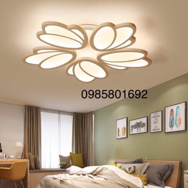 Đèn Trần Trang Trí Đèn Led Hiện ĐạiV28 -3 Chế Độ Ánh Sáng Điều Khiển Từ Xa