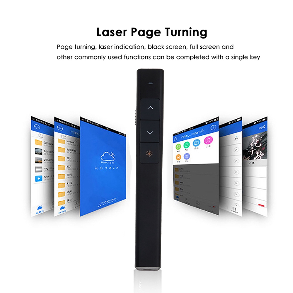 Bút laser không dây RF cổng USB tiện dụng cho bài thuyết trình Powerpoint