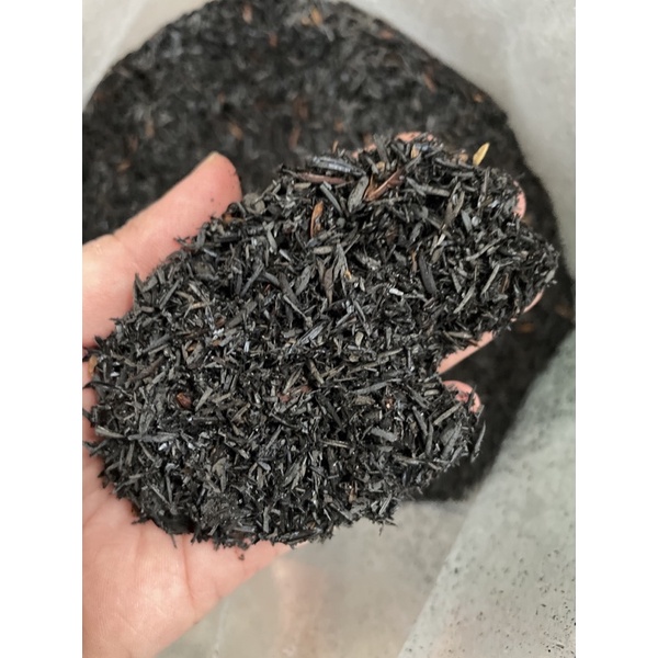 Trấu hun nguyên cánh hun 99% như hình 1 Túi đầy nặng từ 1-1,4kg