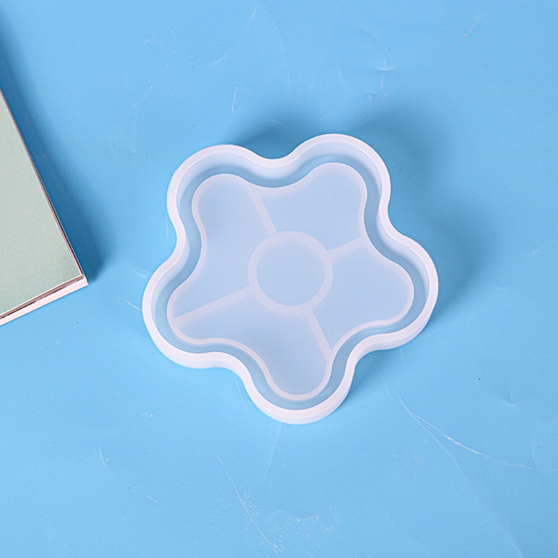 ✿ Khuôn Silicone Làm Đế Lót Ly Hình Trái Tim DIY
