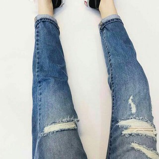 Quần baggy highmax rách