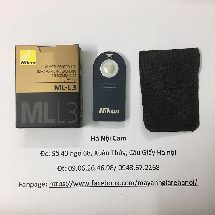 Remote điều khiển chụp từ xa cho máy ảnh Nikon