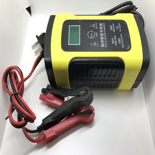 Bộ sạc acquy 12V 2-90Ah tích hợp khử sunfat hiển thị LCD