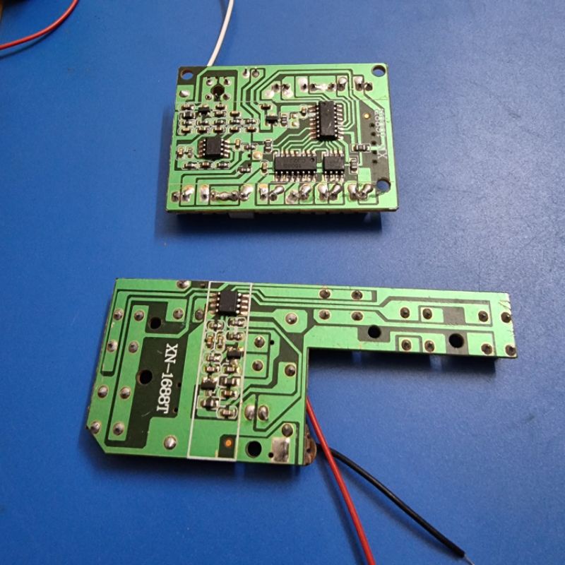 1 bộ mạch phát và thu điều khiển từ xa 49mhz 3v-3.5v