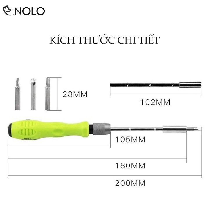 Đồng Hồ Đo Áp Suất Lốp Thân Cán Dài 21cm Hỗ Trợ 2 Thang Đo BAR PSI Phạm Vi Đo Tối Đa 110 PSI 7 BAR