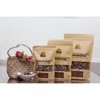 (Hạt điều Bình Phước, Loại đặc biệt) Hạt điều vỏ lụa rang muối VIETCROP 150gr