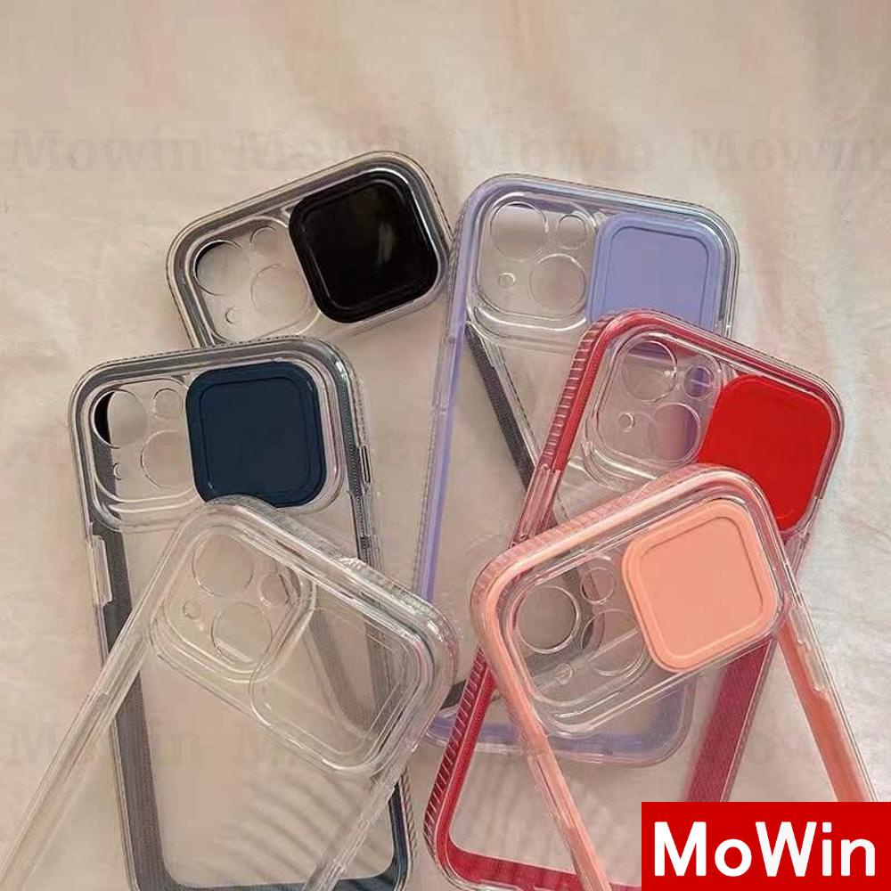 Ốp điện thoại silicone mềm khung acrylic có nắp che máy ảnh 3 trong 1 cho iPhone 13 Pro Max 12 Pro Max 11 7 Plus