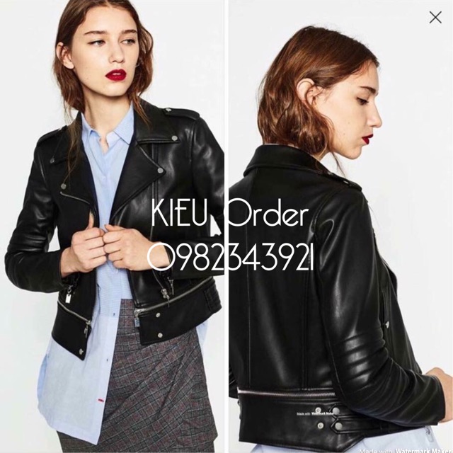 Tôi bán áo da Zara, duy nhất màu đen