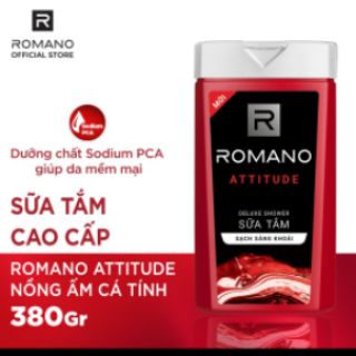 ROMANO_ SỮA TẮM 380G ĐỦ LOẠI