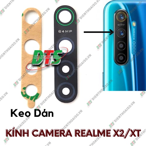 Kính camera realme x2 kèm keo dán ( kính camera thay cho realme x2 )