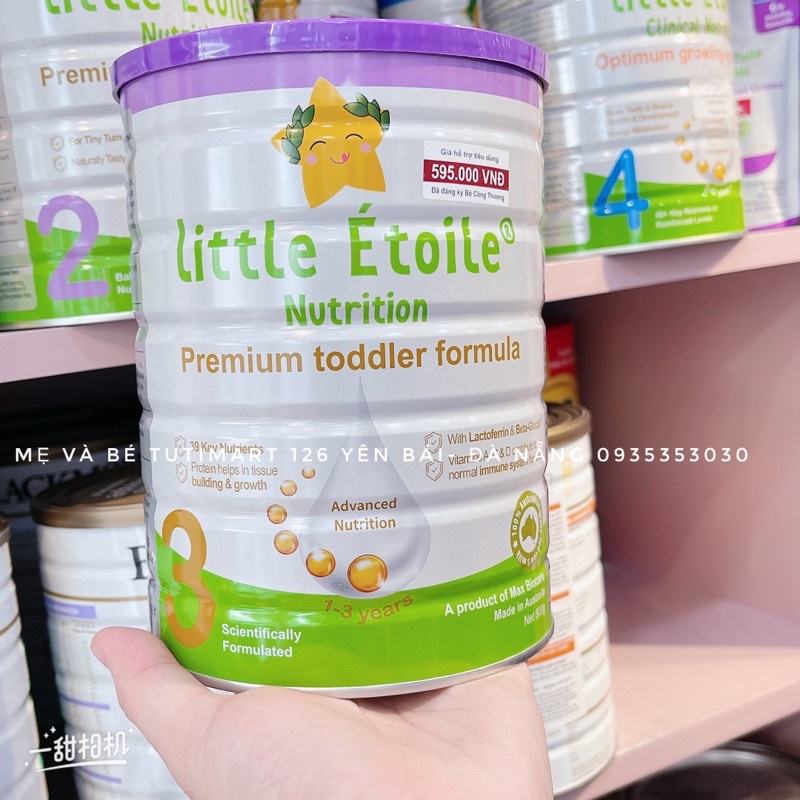 Sữa Bột Ngôi Sao Nhỏ Little Étoile lon 800g Số 1-2-3-4