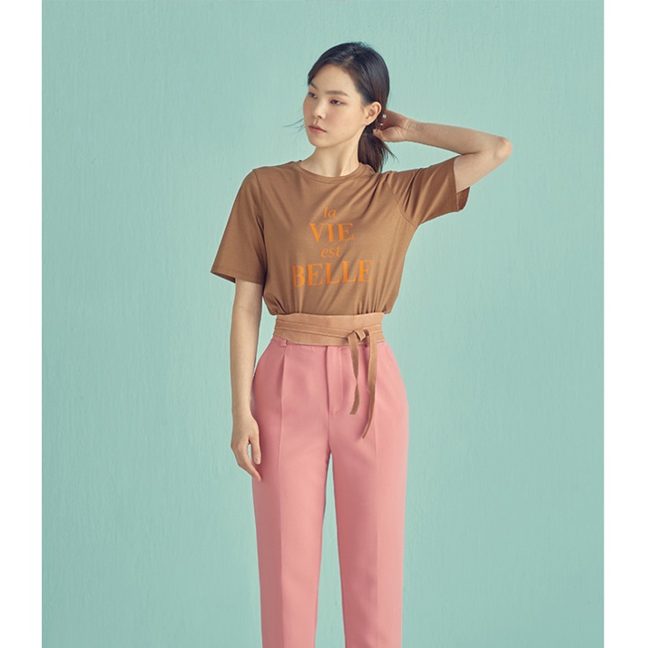 HÀNG XUẤT XỊN - ÁO THUN COTTON MÀU NÂU XUẤT KHẨU