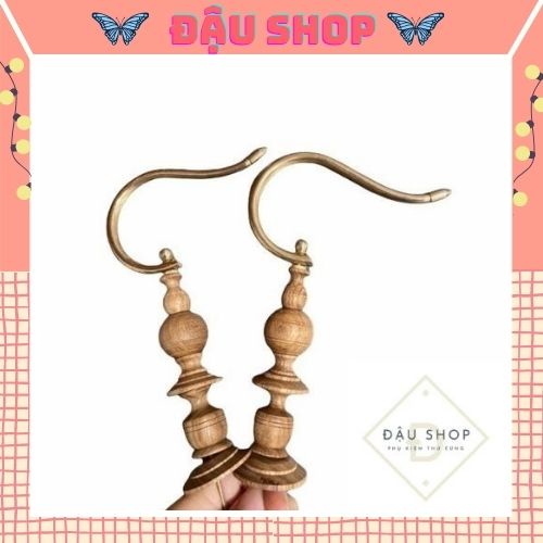 Nậm lồng khuyên lồng chào mào dùng để lắp lồng chim các loại làm từ gỗ hương bền đẹp giá rẻ