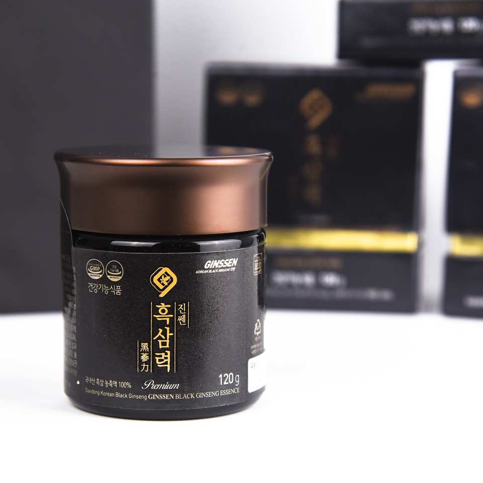 Cao Hắc Sâm Daedong Hàn Quốc 120g Cô Đặc 100% - Ginssen Black Ginseng Essence Premium 120g ❤️💫