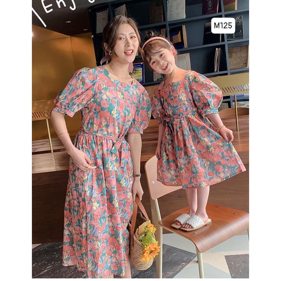 Set váy đôi cho mẹ và bé