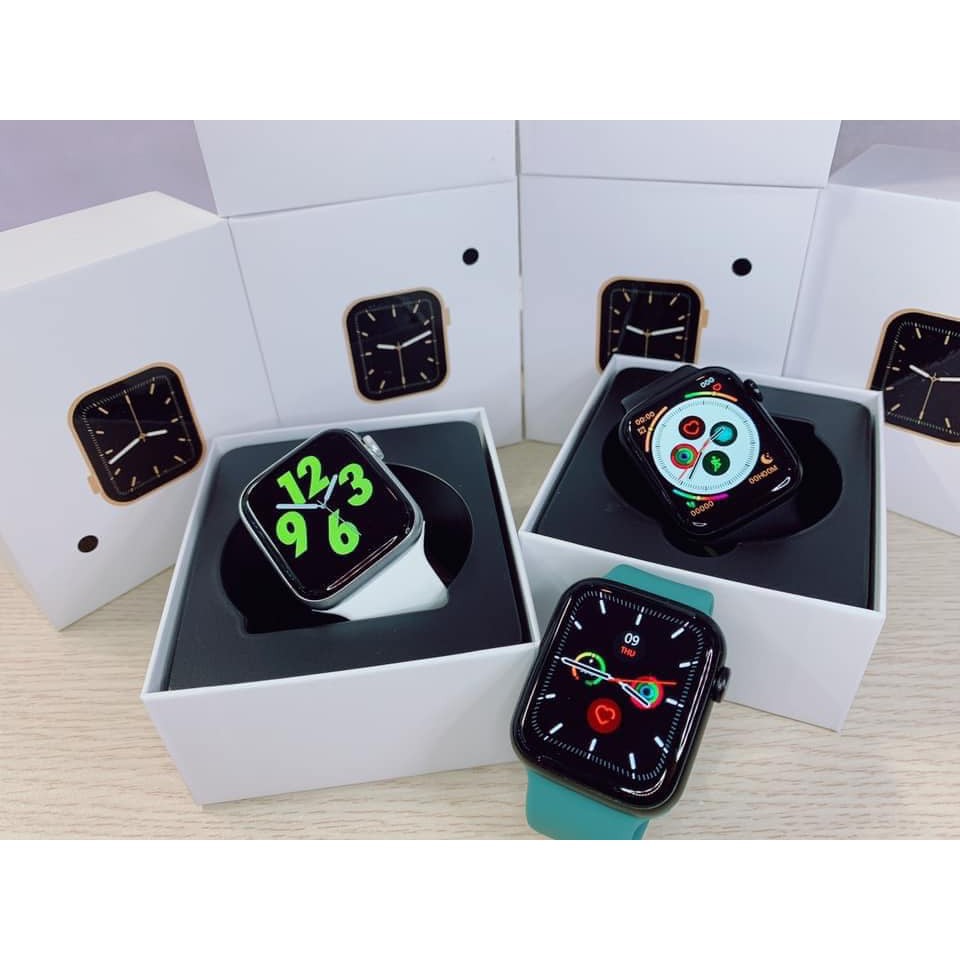 Đồng hồ thông minh W26 HiWatch 6, Nghe gọi, màn hình tràn viền, chống nước IP68, thay được dây Apple Watch (2020)