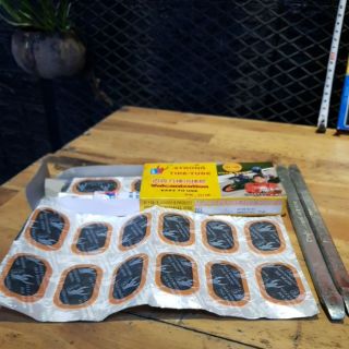 Bộ miếng vá xe, miếng vá xe máy xe đạp trọn bộ giá tốt