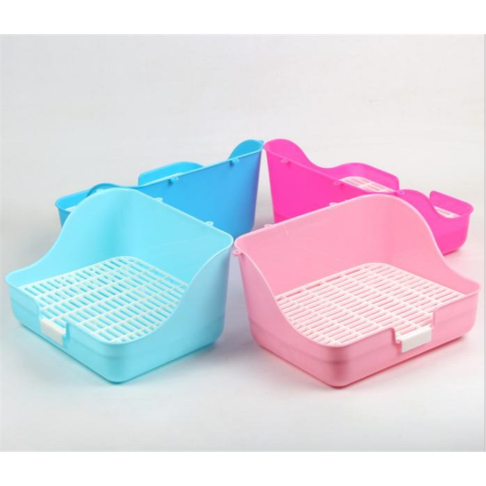 khay vệ sinh chữ nhật dành cho thỏ bọ