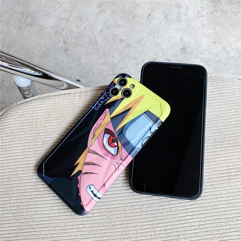 Ốp điện thoại nhựa mềm hoạt hình naruto cho IPhone12 Mini 11 PRO MAX 7/8plus SE2020 X/XS XR XSMAX