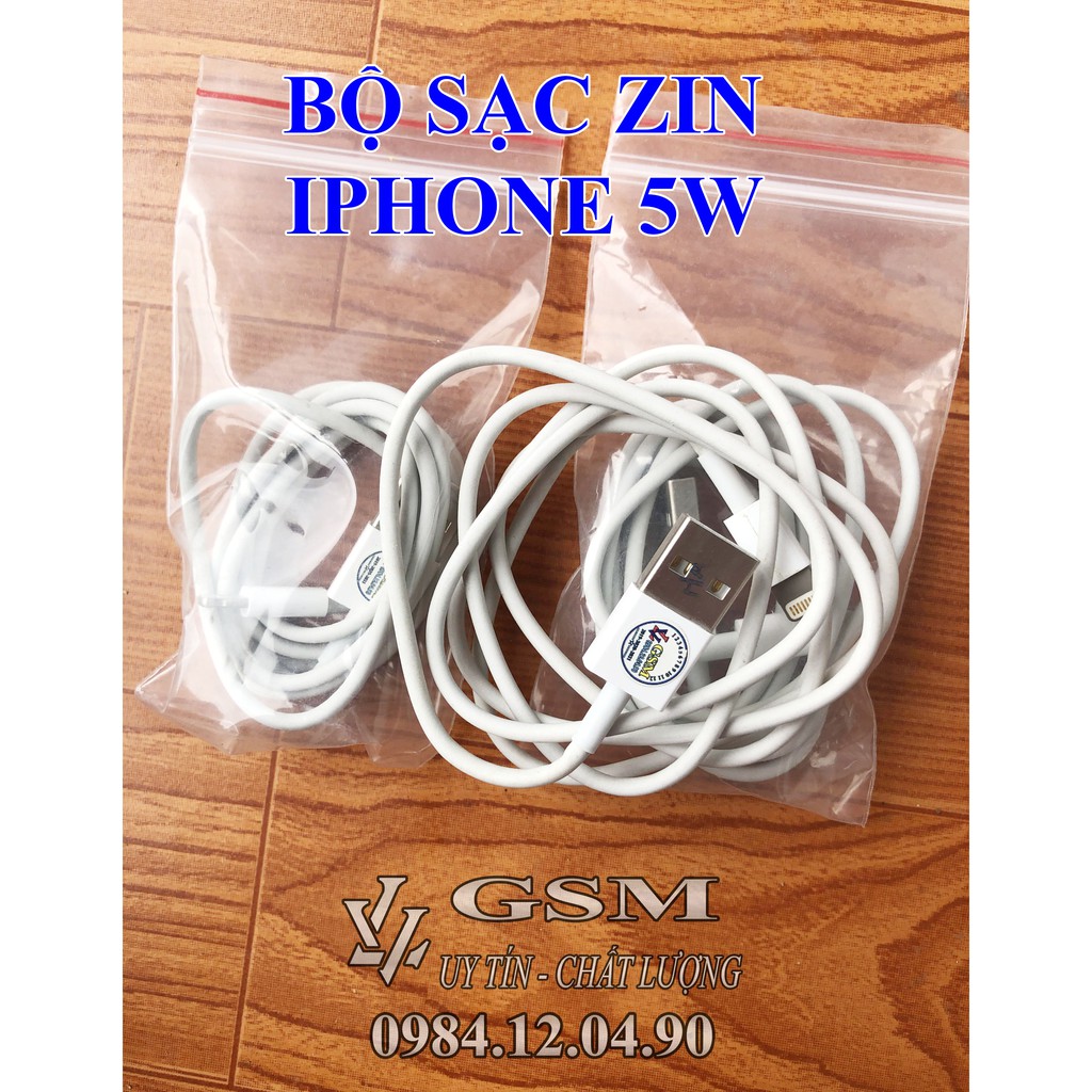 BỘ SẠC ZIN BÓC MÁY 5W
