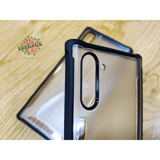 Ốp Note 10 / Note 10 Plus trong viền đen chống sốc
