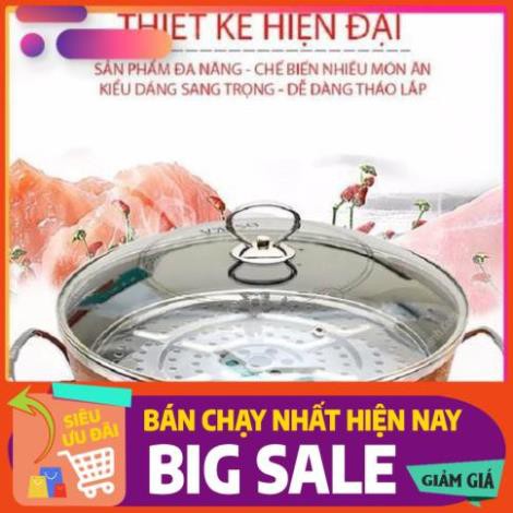 Nồi Lẩu Kiêm Chảo Điện Đa Năng OSAKA Họa Tiết Cao Cấp