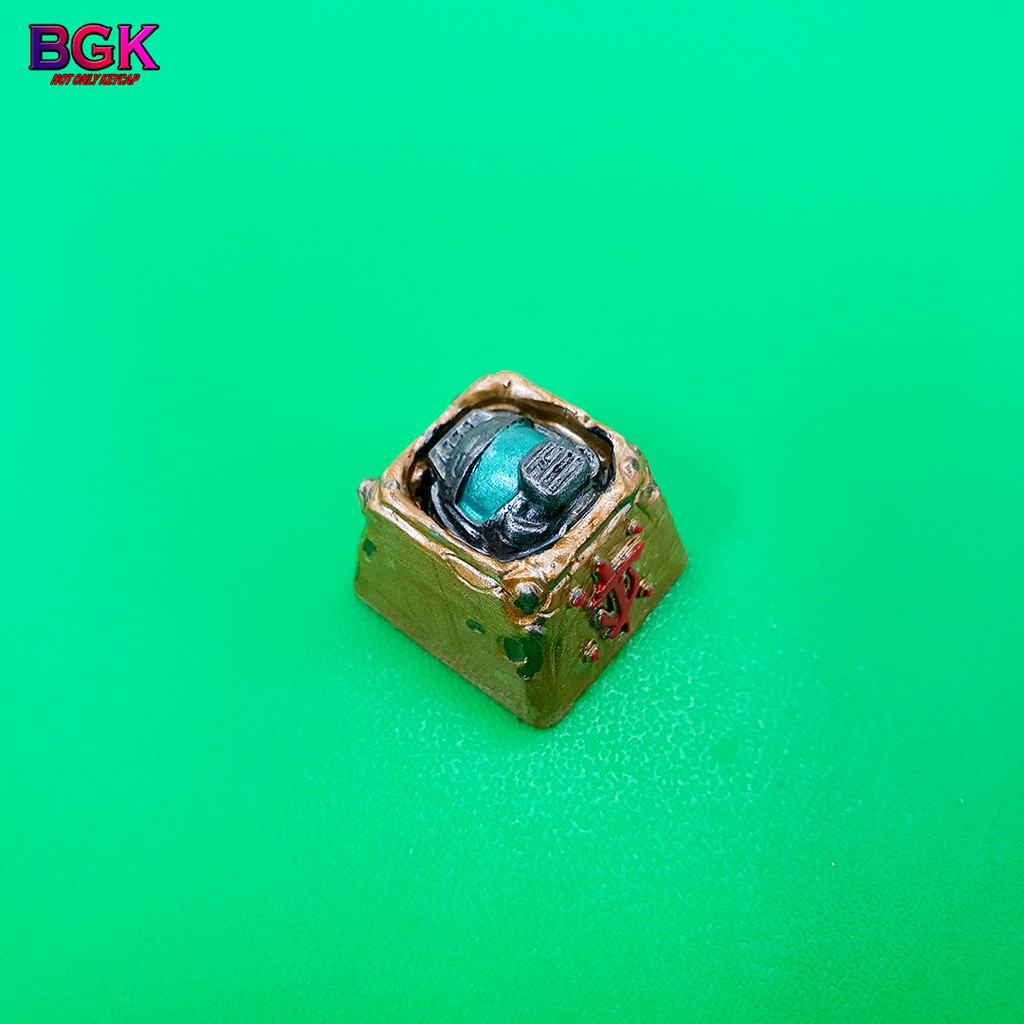 Keycap Lẻ DOOM Slayer trong Game Doom Cực Đẹp ( keycap resin độc lạ )( Keycap Artisan )