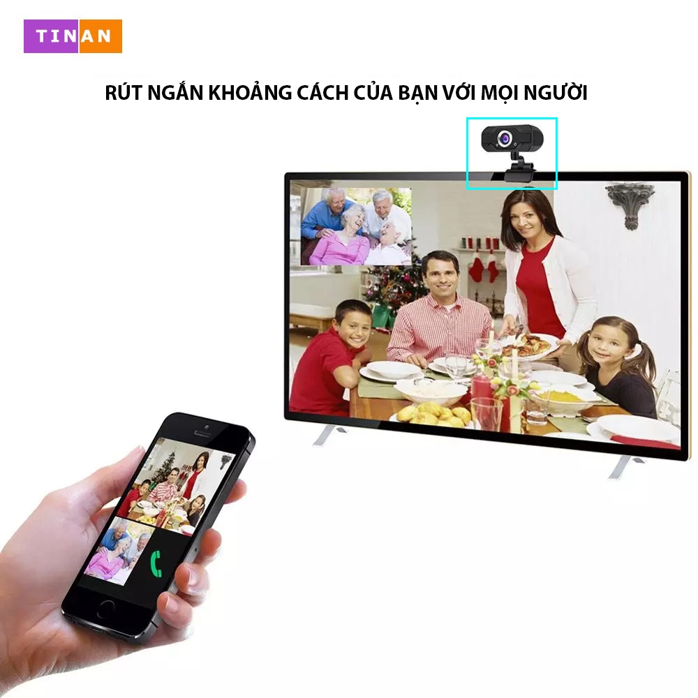 [Mã ELHACE giảm 4% đơn 300K] [1080p, Micro] Webcam C32 Có Tích Hợp Micro, Sử Dụng Để Gọi, Dạy Học Trực Tuyến, Hội Nghị