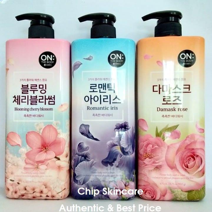 Sữa tắm hương nước hoa ON The Body – Hàn quốc 900ml Chip Skincare