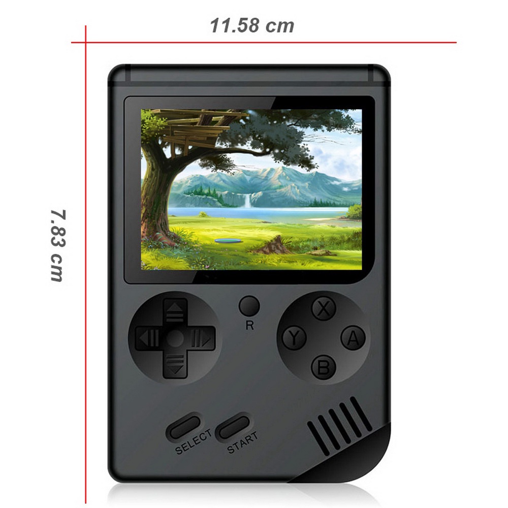 Máy Chơi Game Cầm Tay Cổ Điển 400 Trong 1 8 Bit